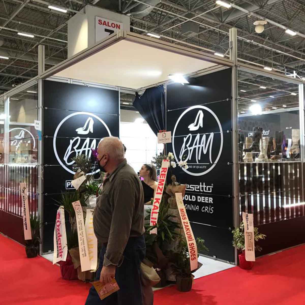 BAM Ayakkabı Fuar Standı 4 Fuar Standı Tasarımı