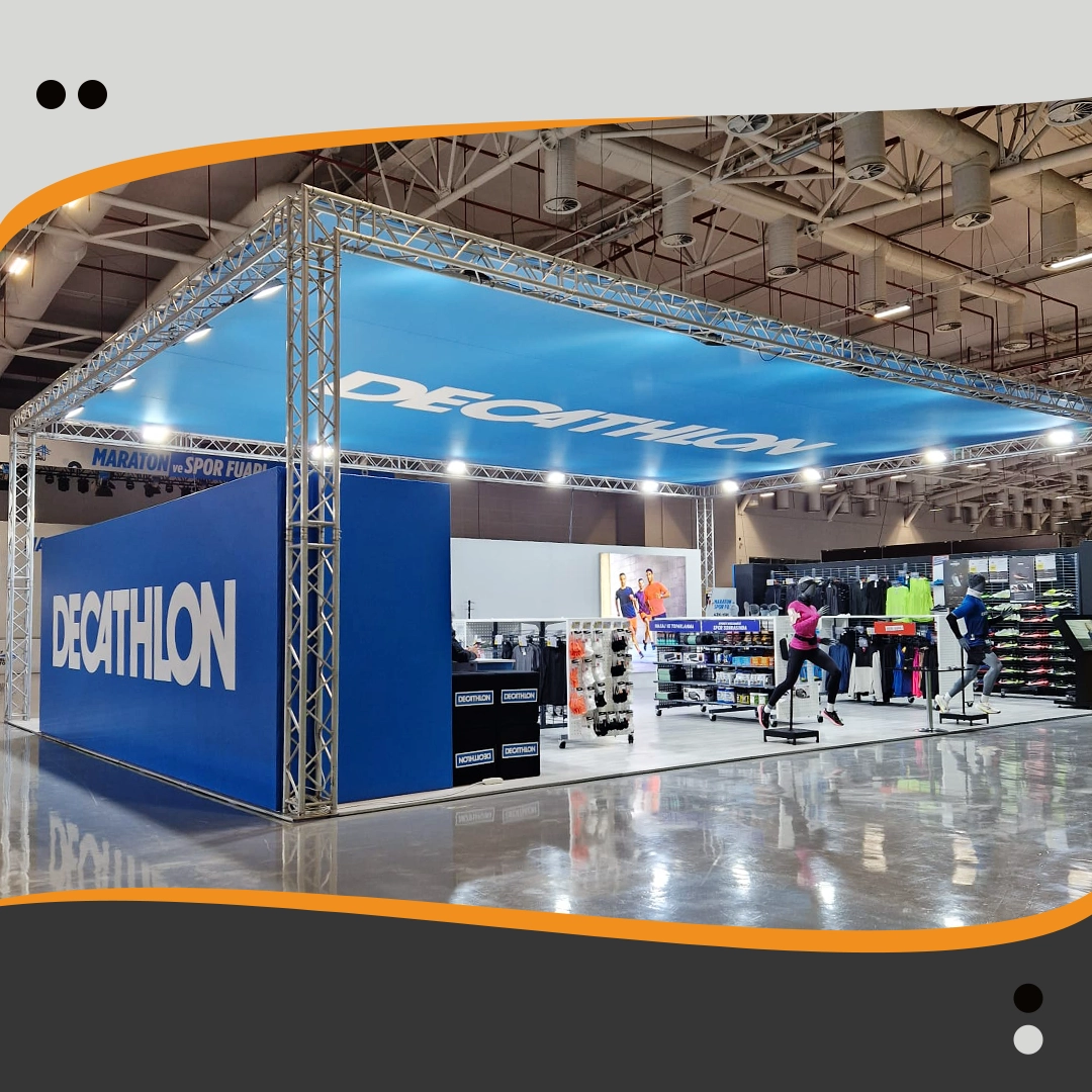 Decathlon Fuar Standı | Şık ve Fonksiyonel Tasarımlar
