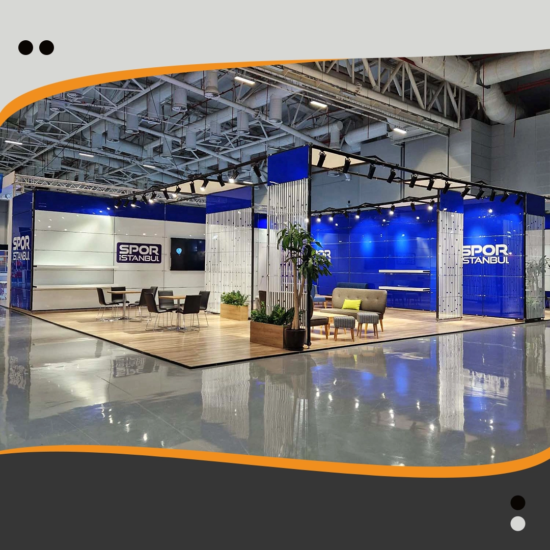 Spor İstanbul Fuar Standı 4 Truss ahşap stand
