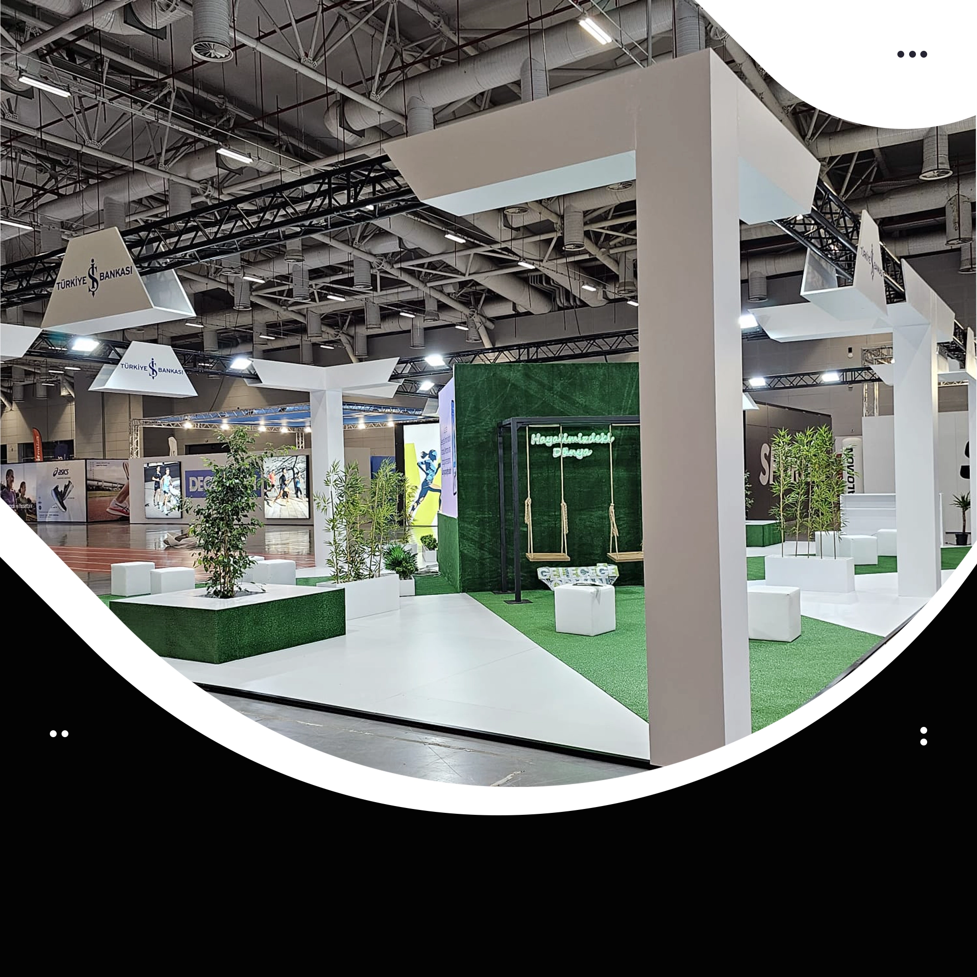 Ahşap stand
