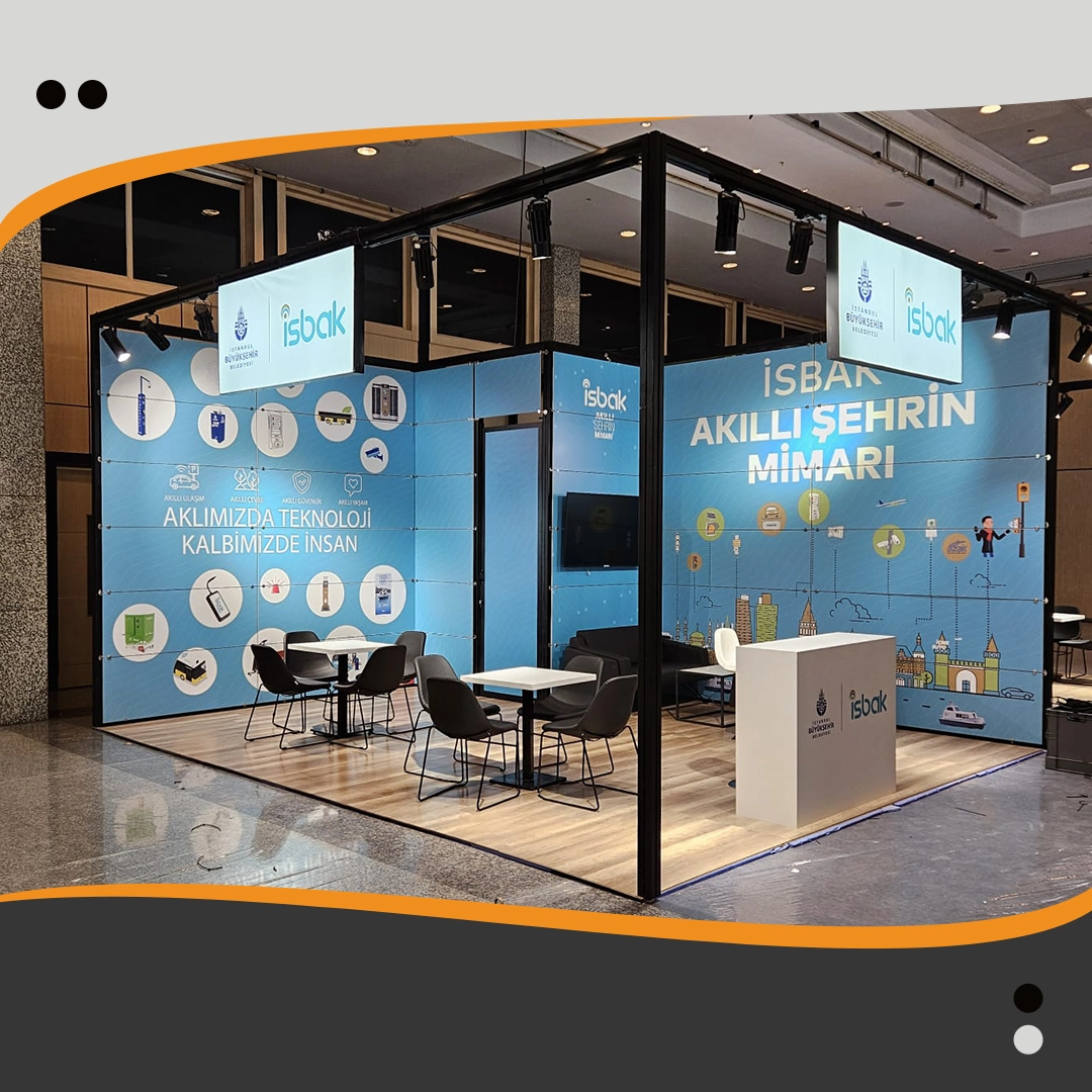 İSBAK Fuar Standı 4 maxima stand